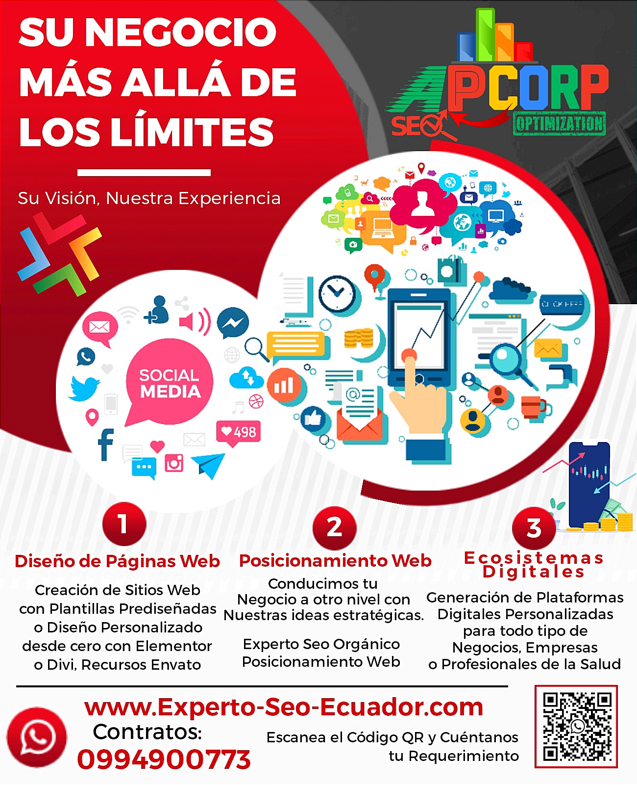 El Mejor Experto SEO Ecuador 2024 Agencia Consultor Posicionamiento Web Guayaquil Diseño Páginas Web Estrategias Digitales Manta Cuenca Quito